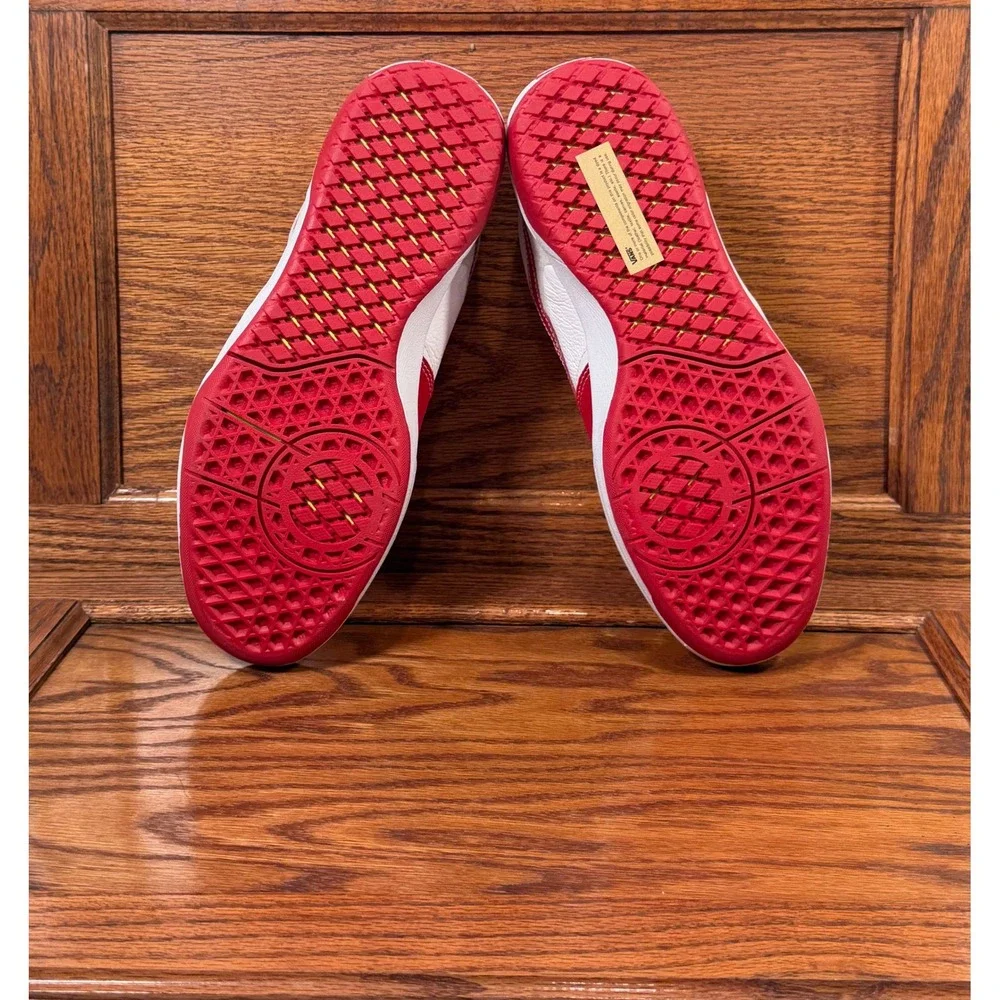 Vans Rowan 2 Red White‎ Suede Skate Shoes Men's Size 11.5 - Picture 6 of 8